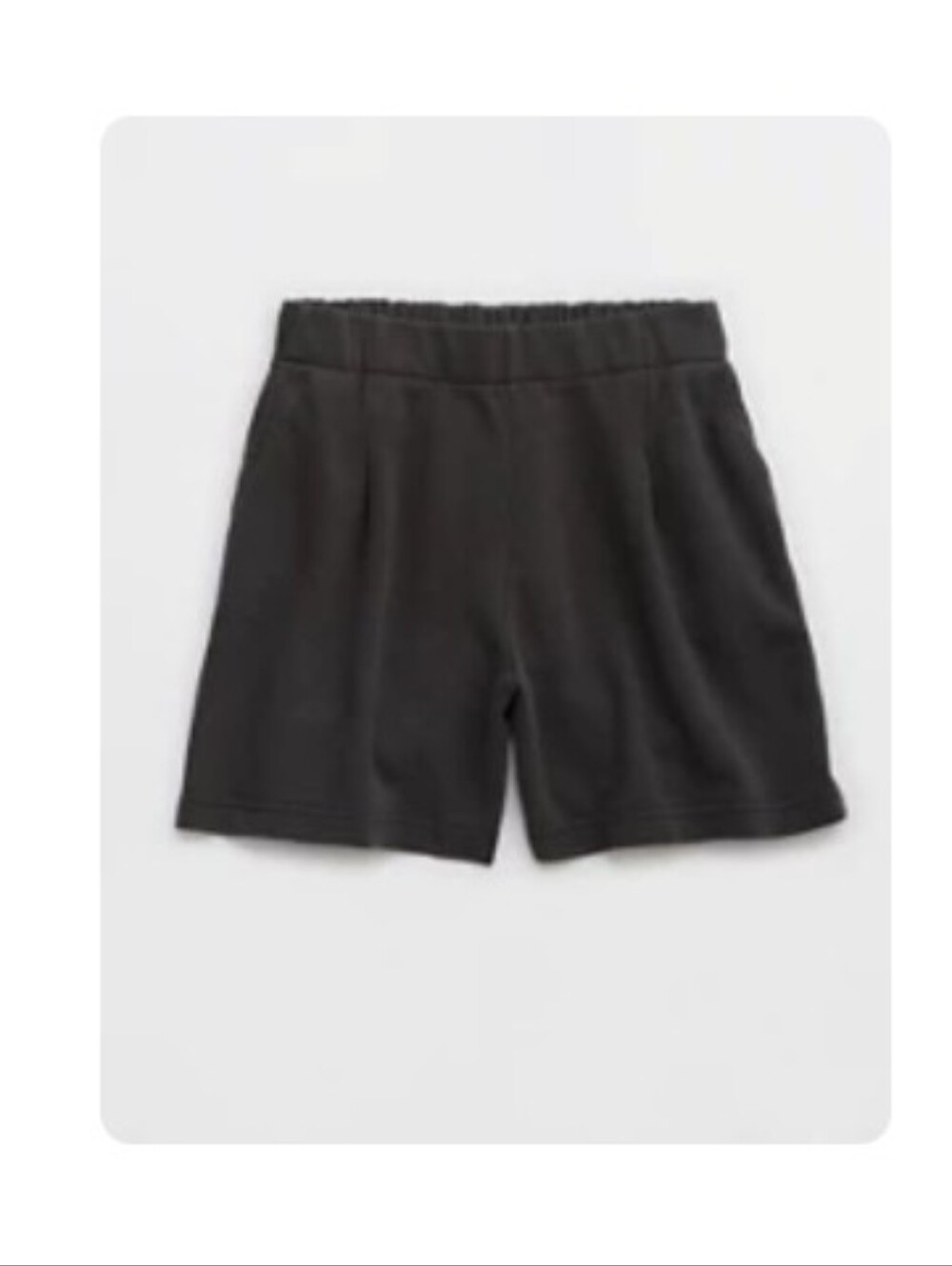 Aerie Trouser Fleece Sweat Shorts, Size XS
